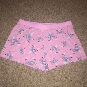 Light Purple Women’s Unicorn PJ Bottoms Shorts